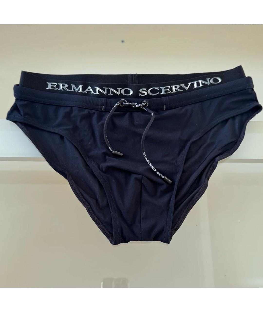 ERMANNO SCERVINO Черные полиамидовые плавки, фото 9