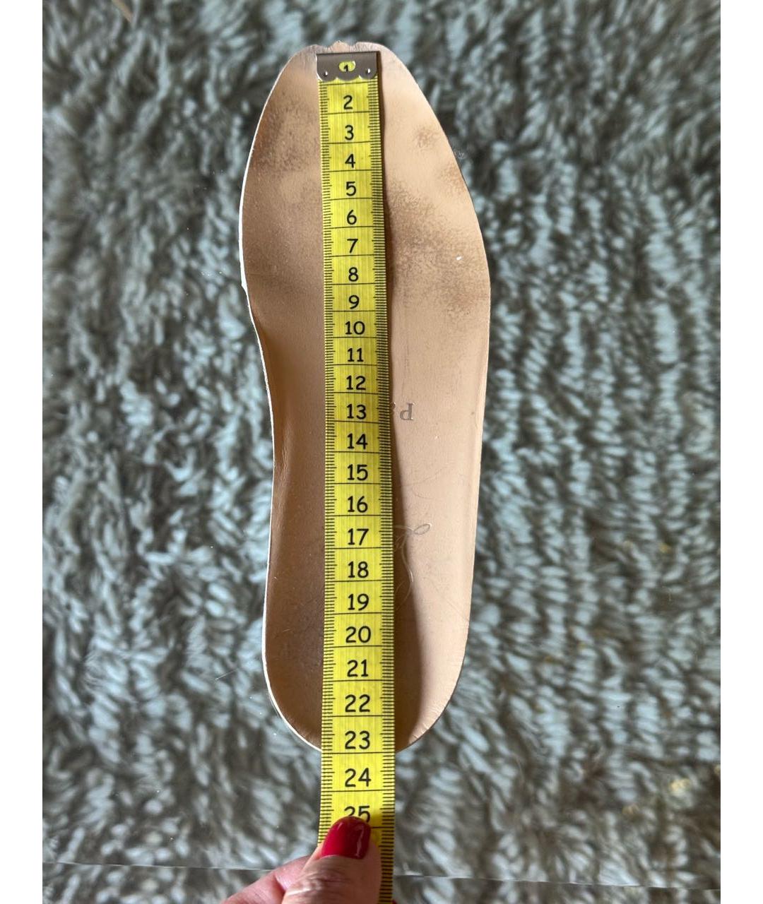 CHRISTIAN LOUBOUTIN Белые кожаные кеды, фото 7