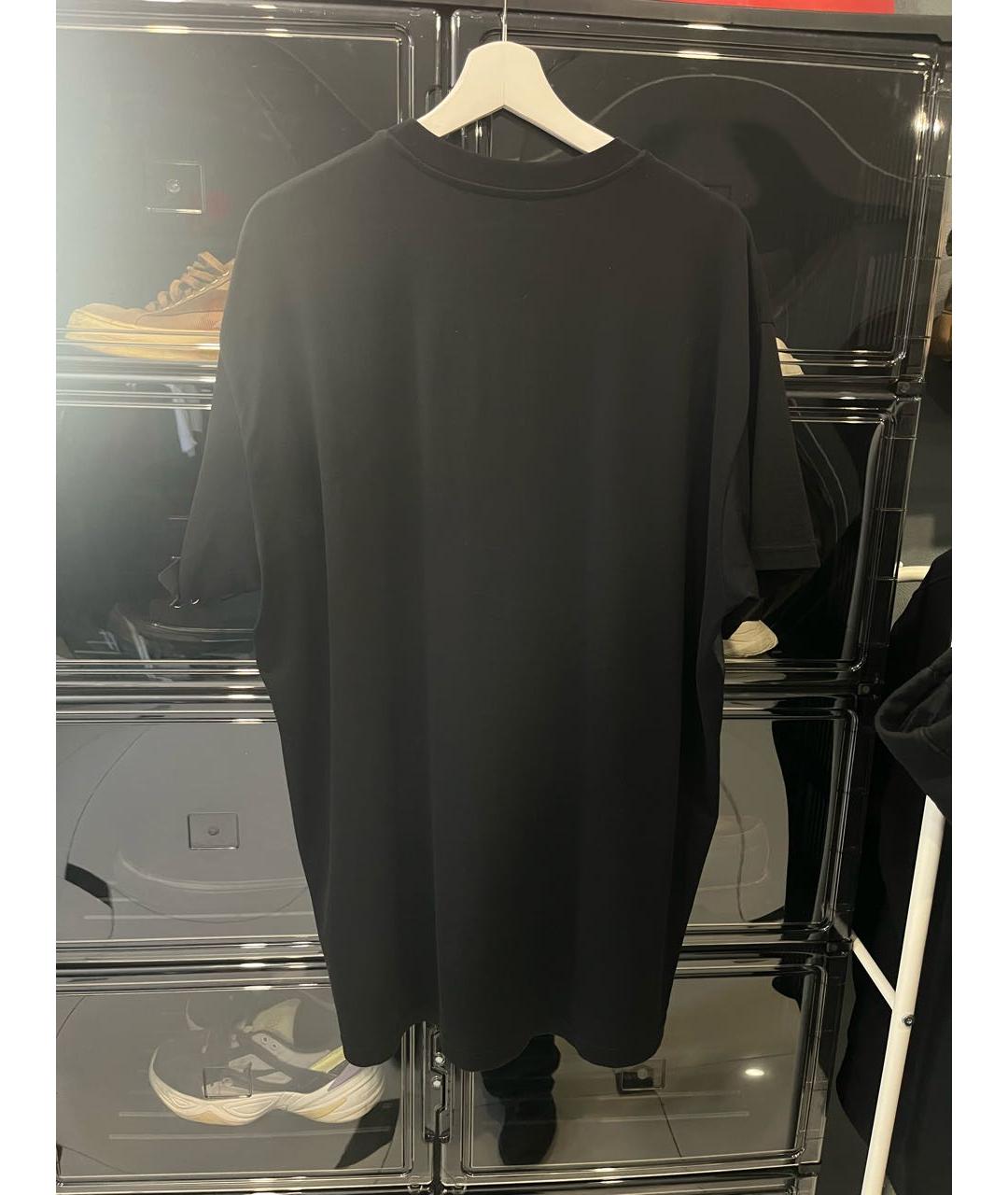 GIVENCHY Черная хлопковая футболка, фото 2