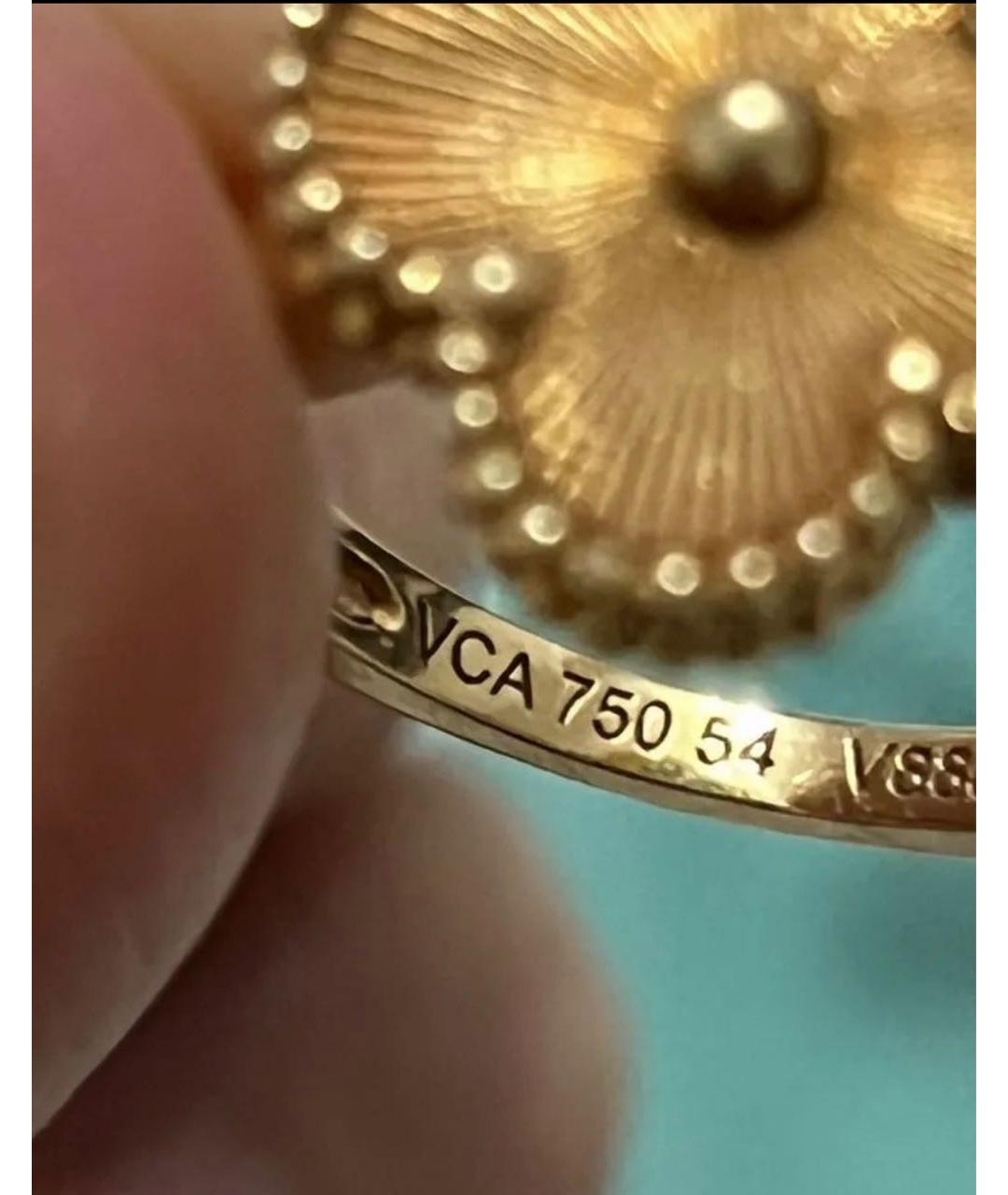 VAN CLEEF & ARPELS Желтое кольцо из желтого золота, фото 5