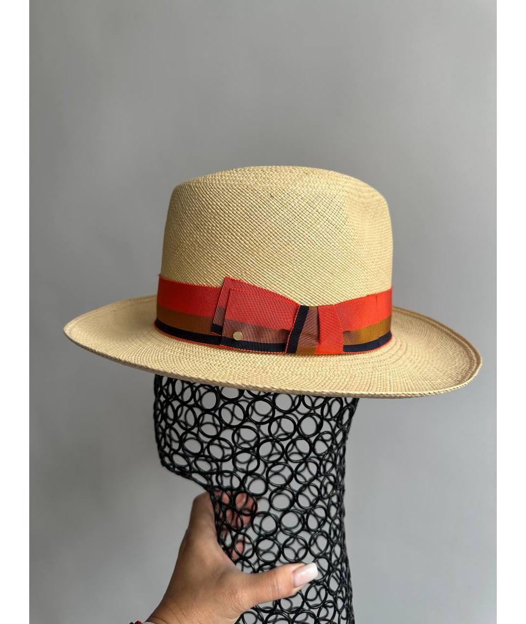 HERMES Бежевая шляпа, фото 3