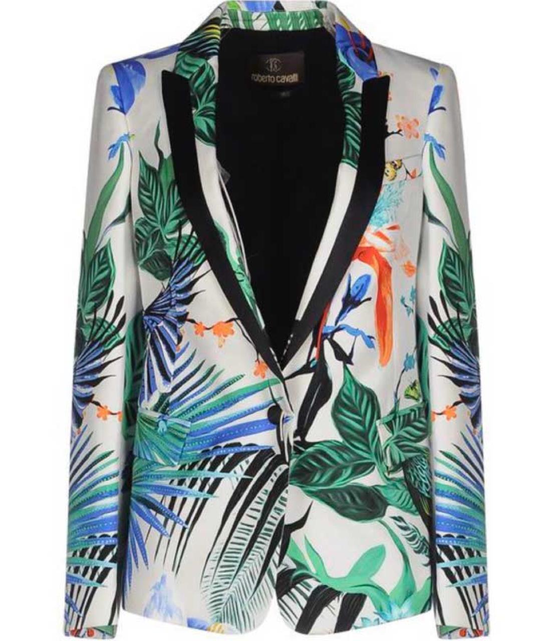 ROBERTO CAVALLI Шелковый жакет/пиджак, фото 1