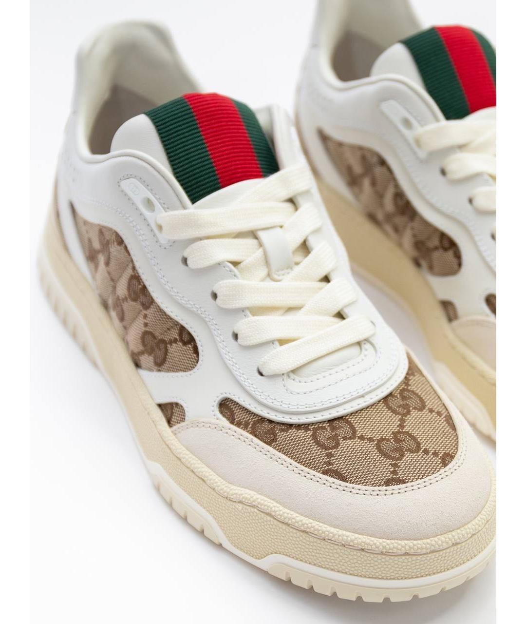 GUCCI Мульти кожаные кроссовки, фото 3