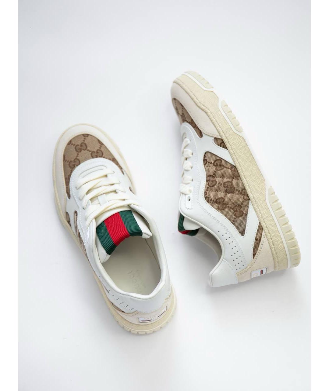GUCCI Мульти кожаные кроссовки, фото 2