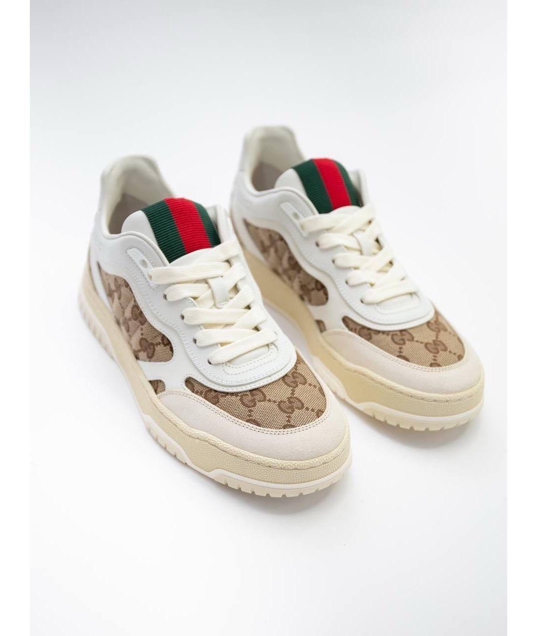 GUCCI Мульти кожаные кроссовки, фото 6