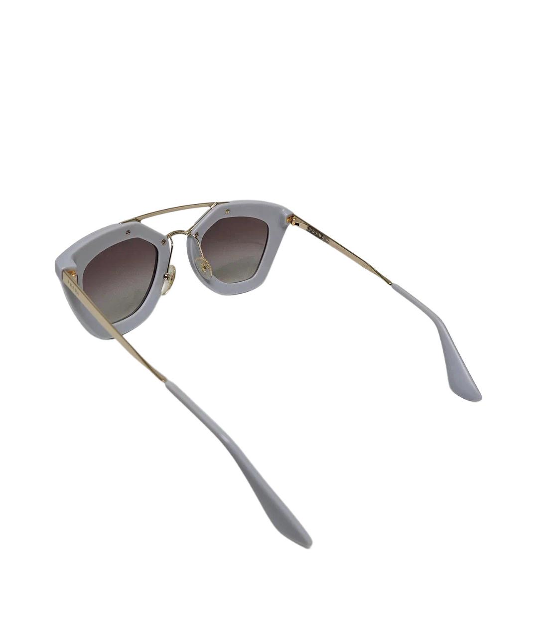 PRADA Серые пластиковые солнцезащитные очки, фото 3