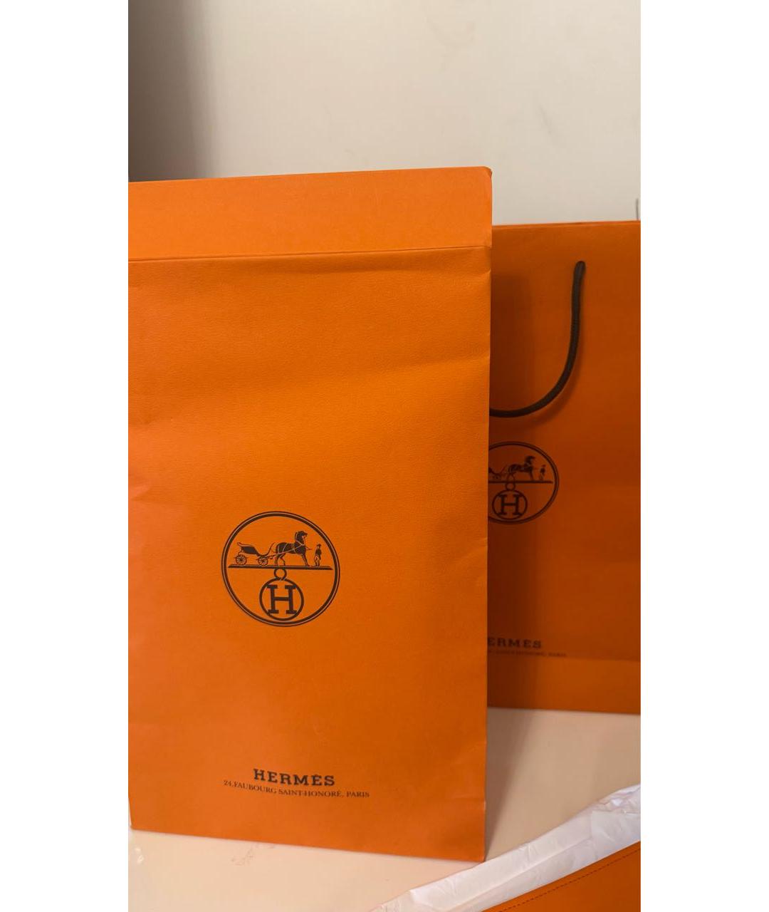 HERMES BEAUTY Оранжевая косметичка, фото 5