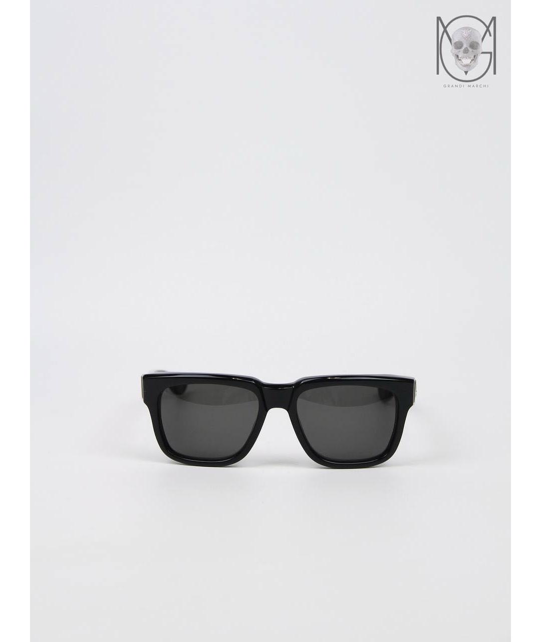 CHROME HEARTS Черные пластиковые солнцезащитные очки, фото 6