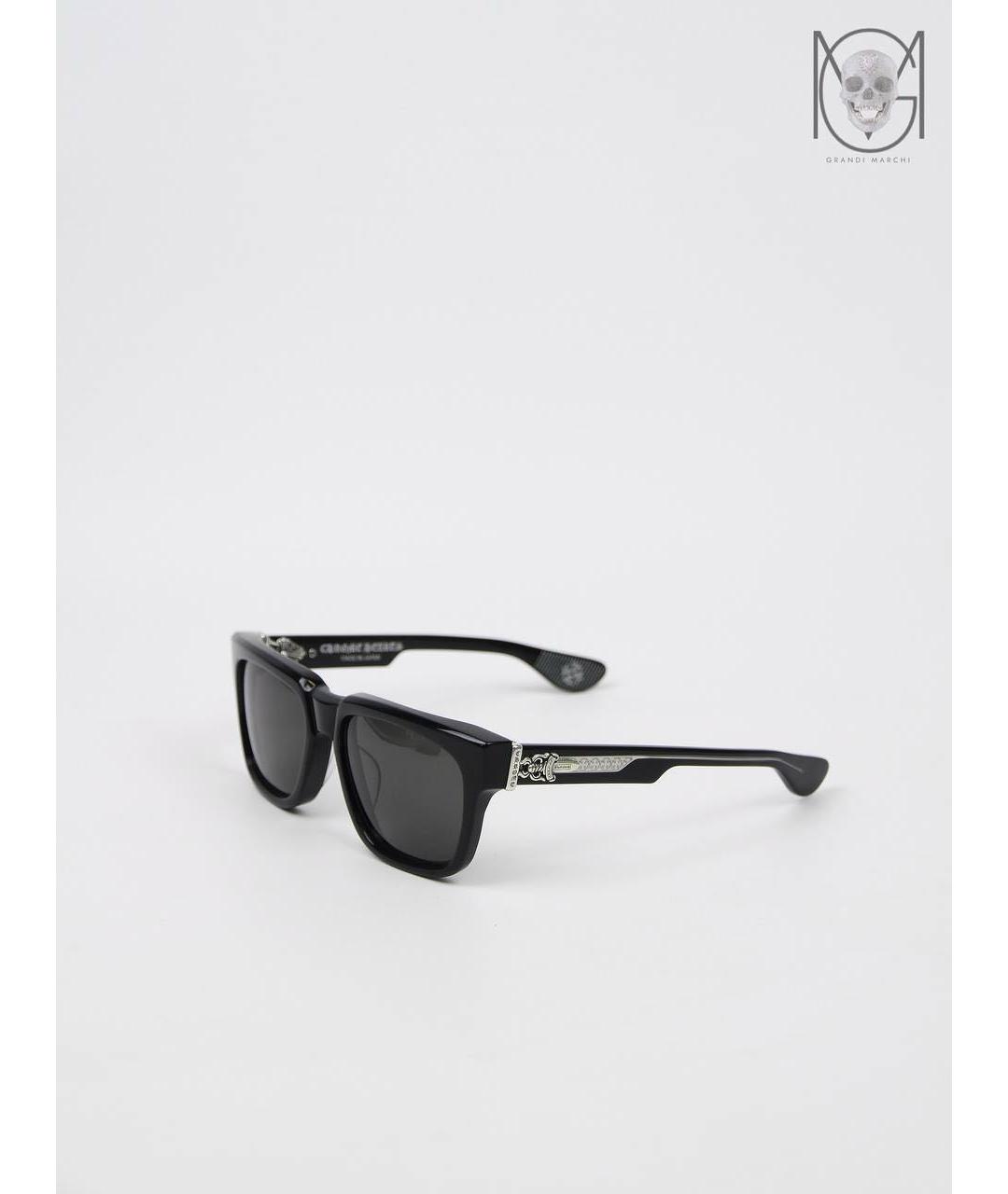 CHROME HEARTS Черные пластиковые солнцезащитные очки, фото 2