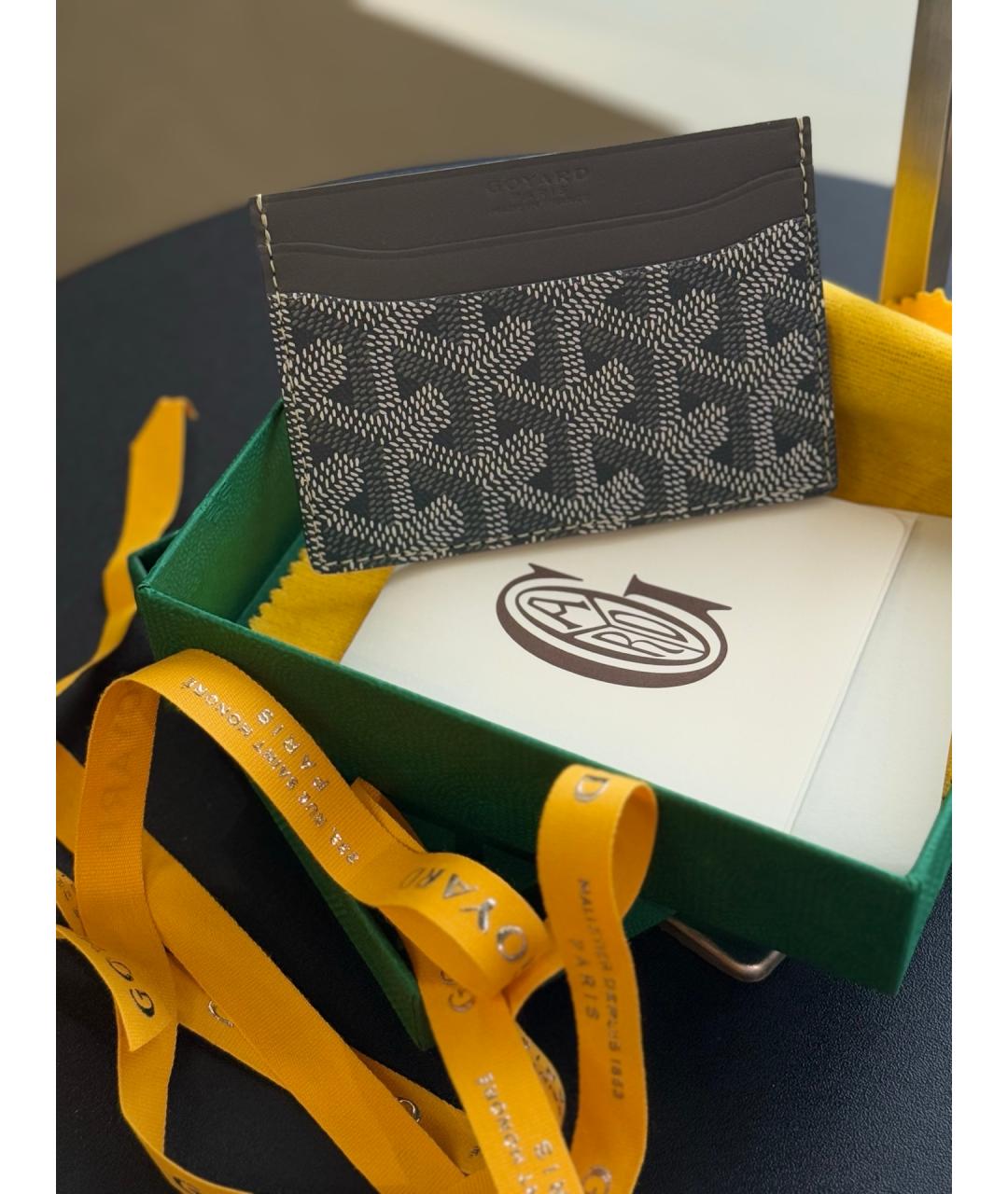 GOYARD Серый кардхолдер, фото 4