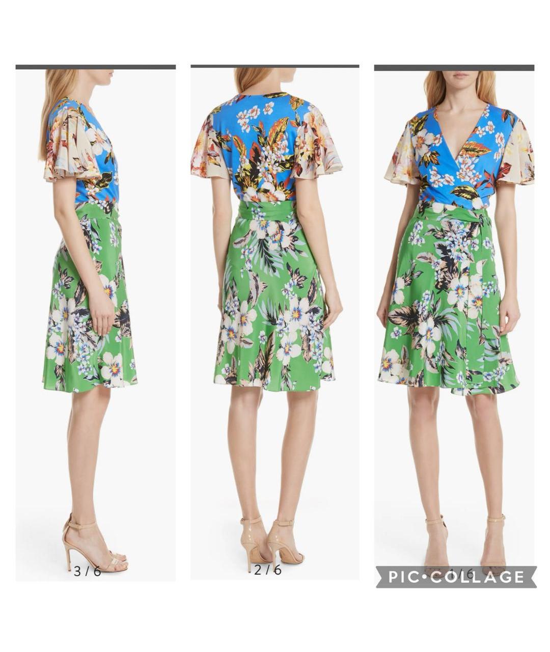 DIANE VON FURSTENBERG Шелковое повседневное платье, фото 2
