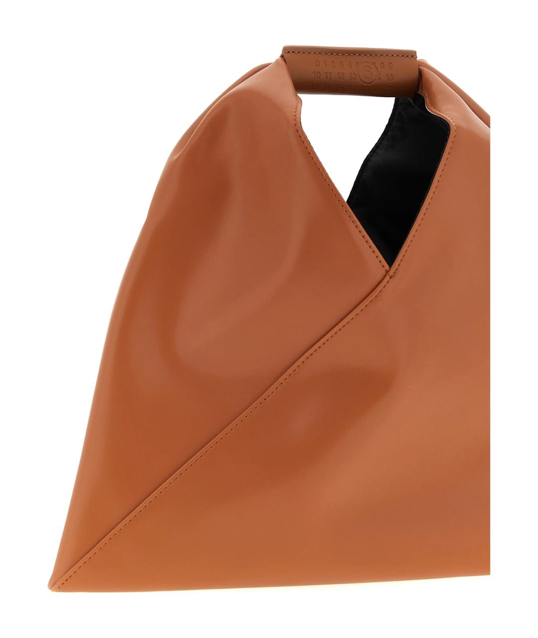 MM6 MAISON MARGIELA Оранжевая синтетическая сумка тоут, фото 2