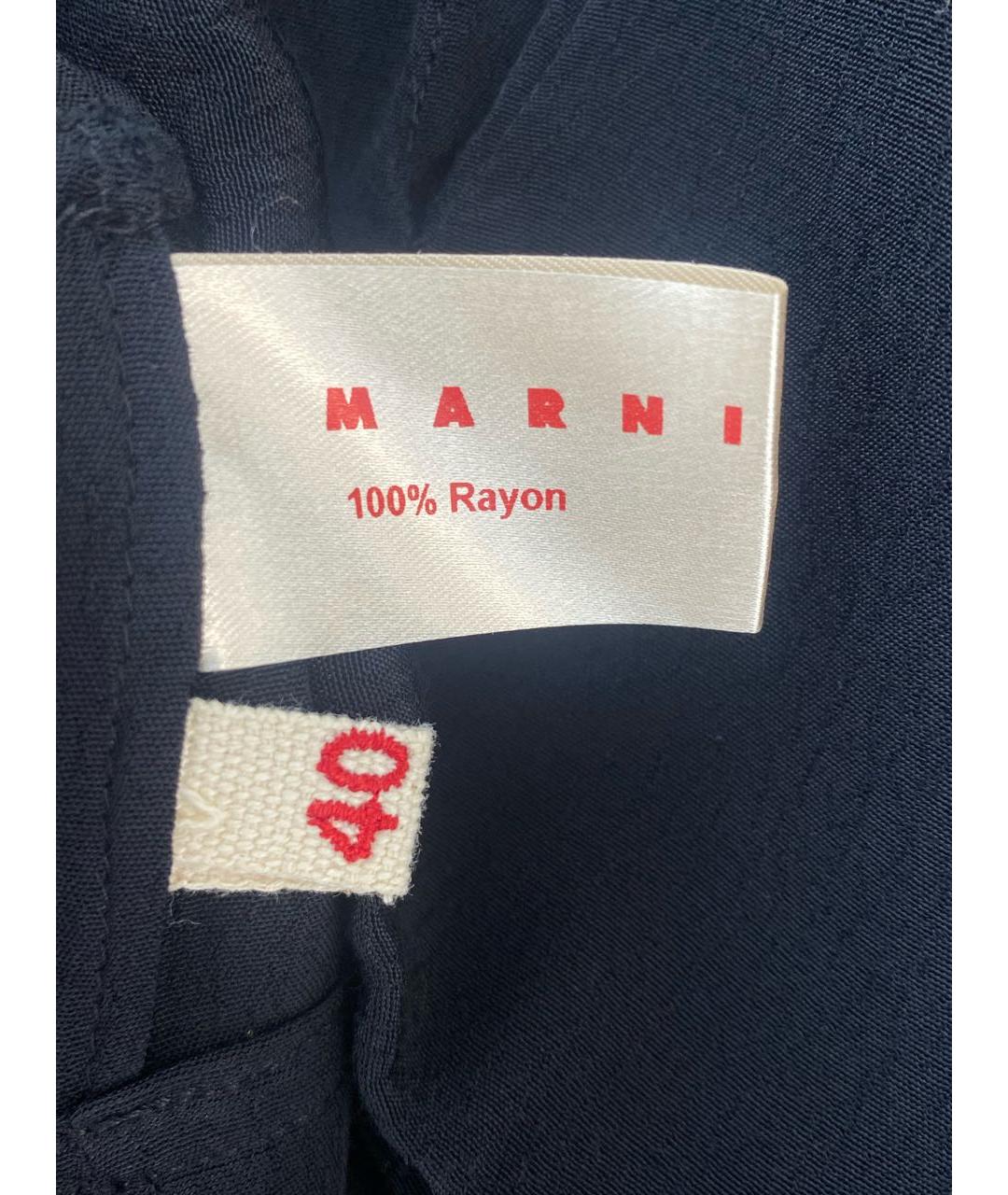 MARNI Черная майка, фото 4