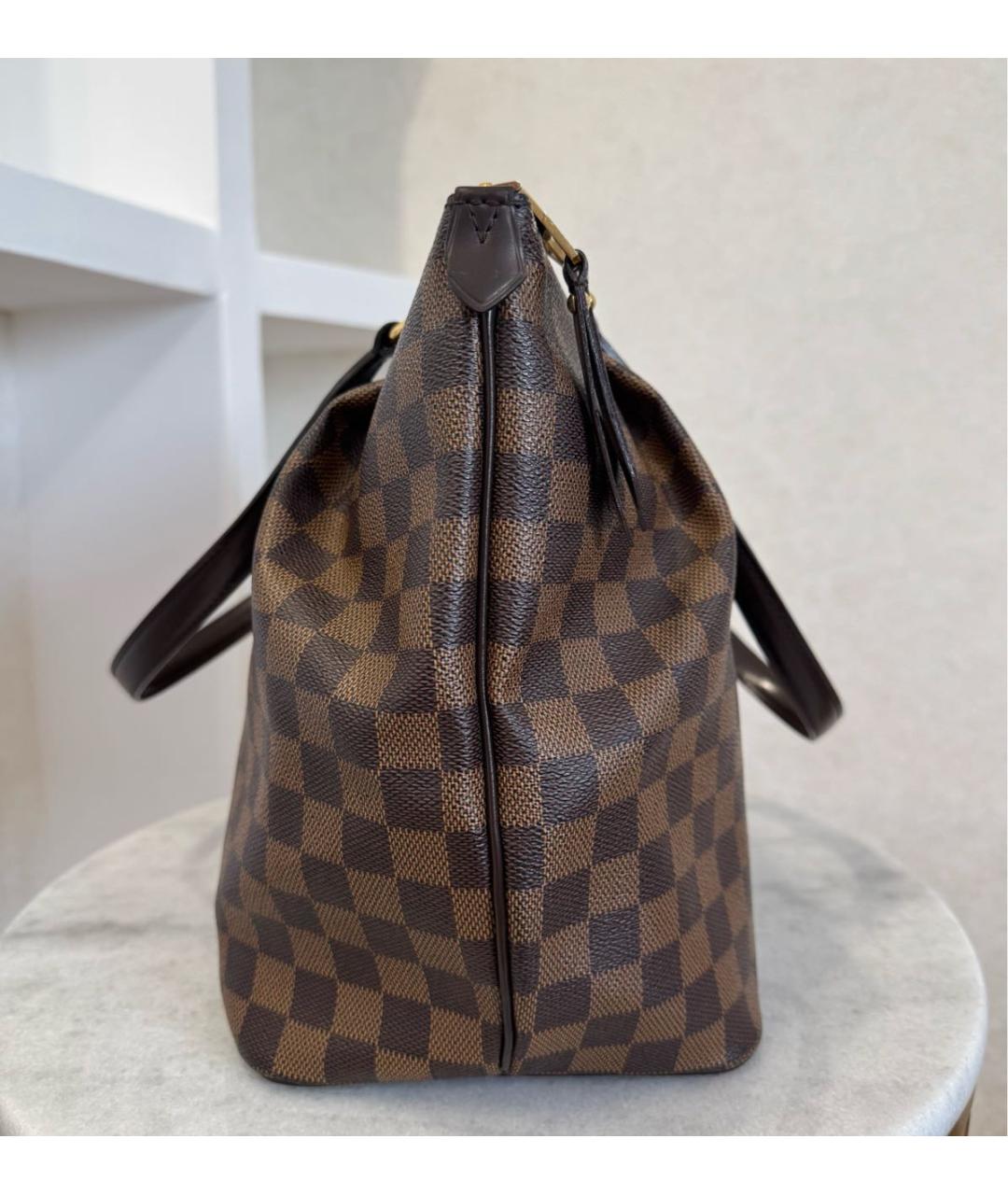 LOUIS VUITTON Коричневая сумка тоут, фото 8