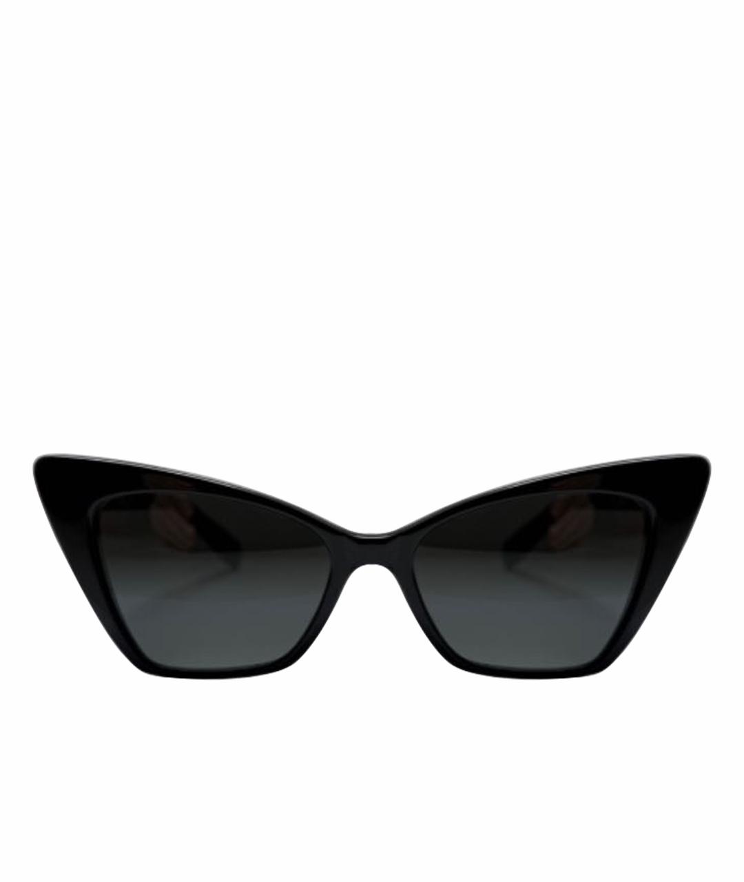 SAINT LAURENT Черные пластиковые солнцезащитные очки, фото 1