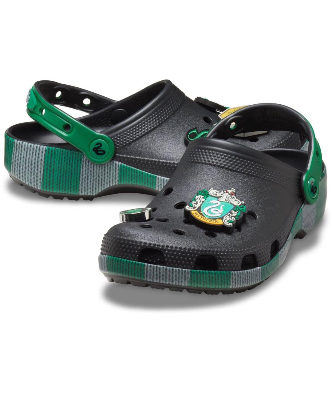 CROCS Черные резиновые сабо, фото 4