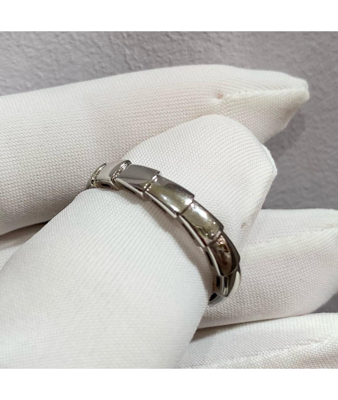 BVLGARI Белое кольцо из белого золота, фото 4