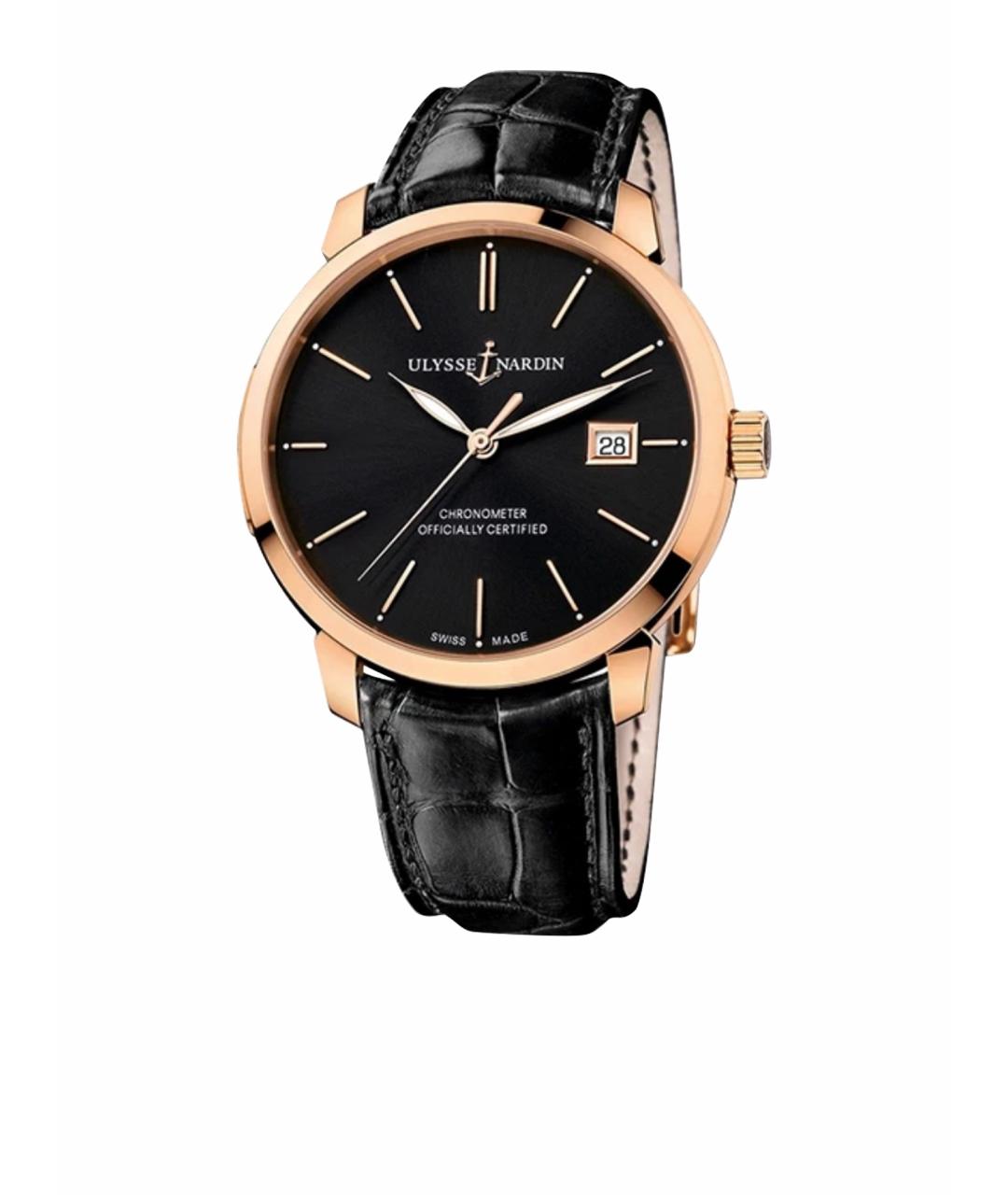 Ulysse Nardin Золотые часы из желтого золота, фото 1