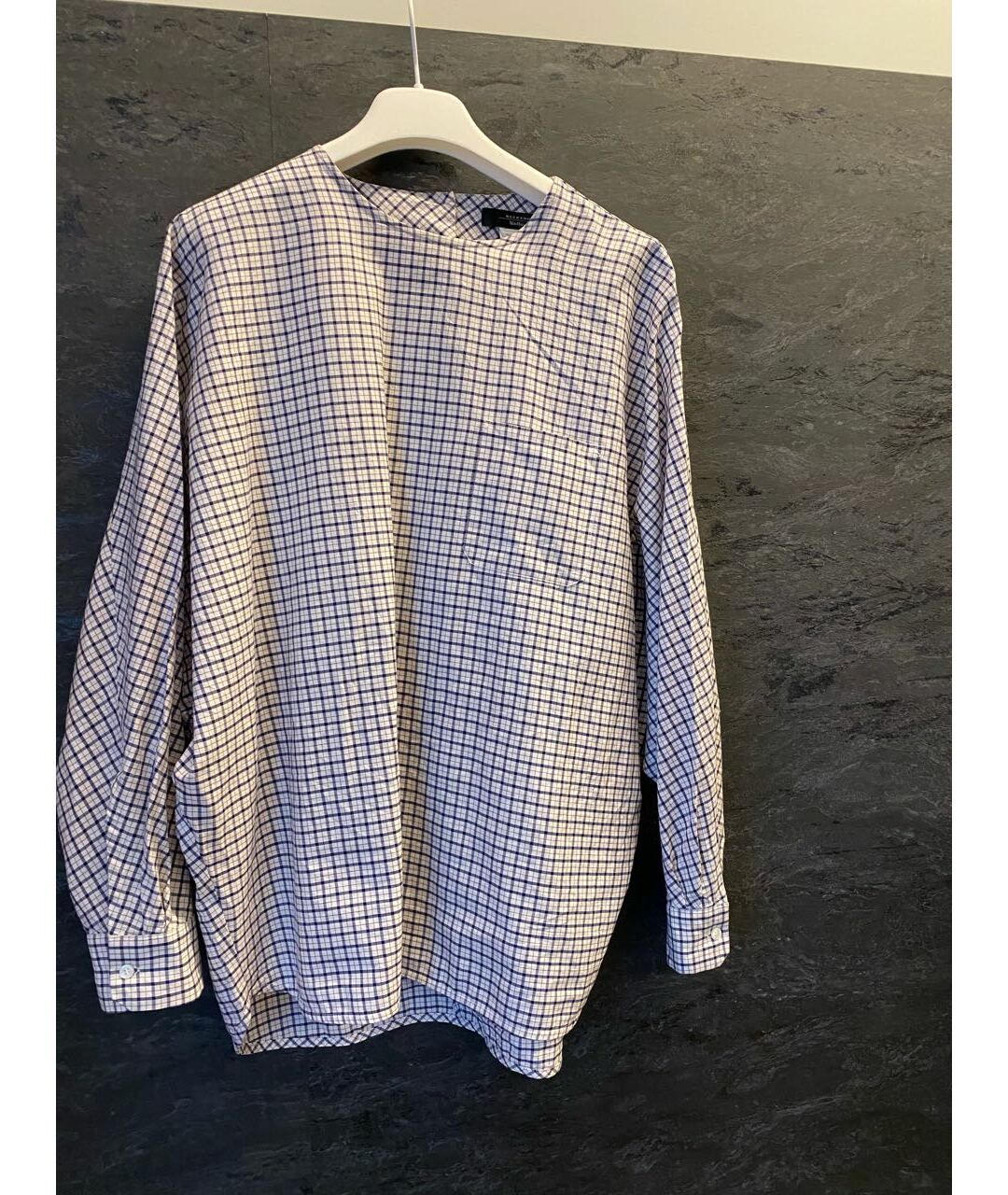 WEEKEND MAX MARA Голубая хлопковая рубашка, фото 4