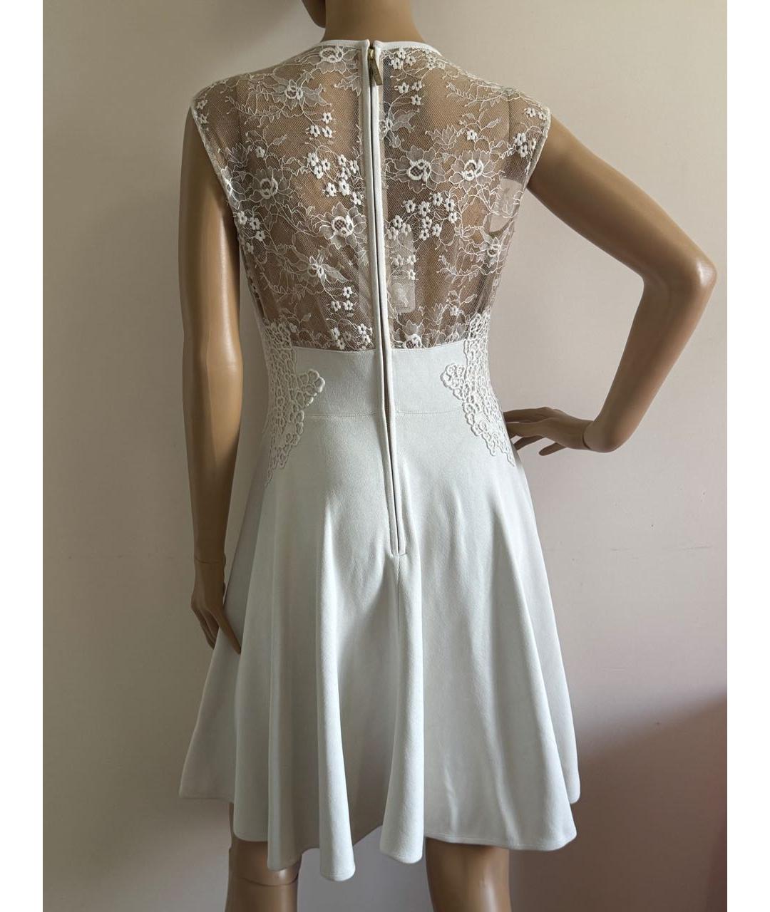 ELIE SAAB Бежевое вискозное платье, фото 7