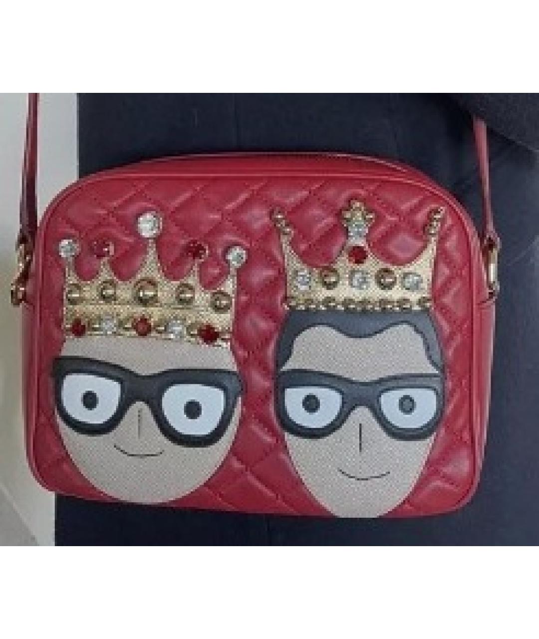 DOLCE & GABBANA KIDS Красная сумка, фото 8