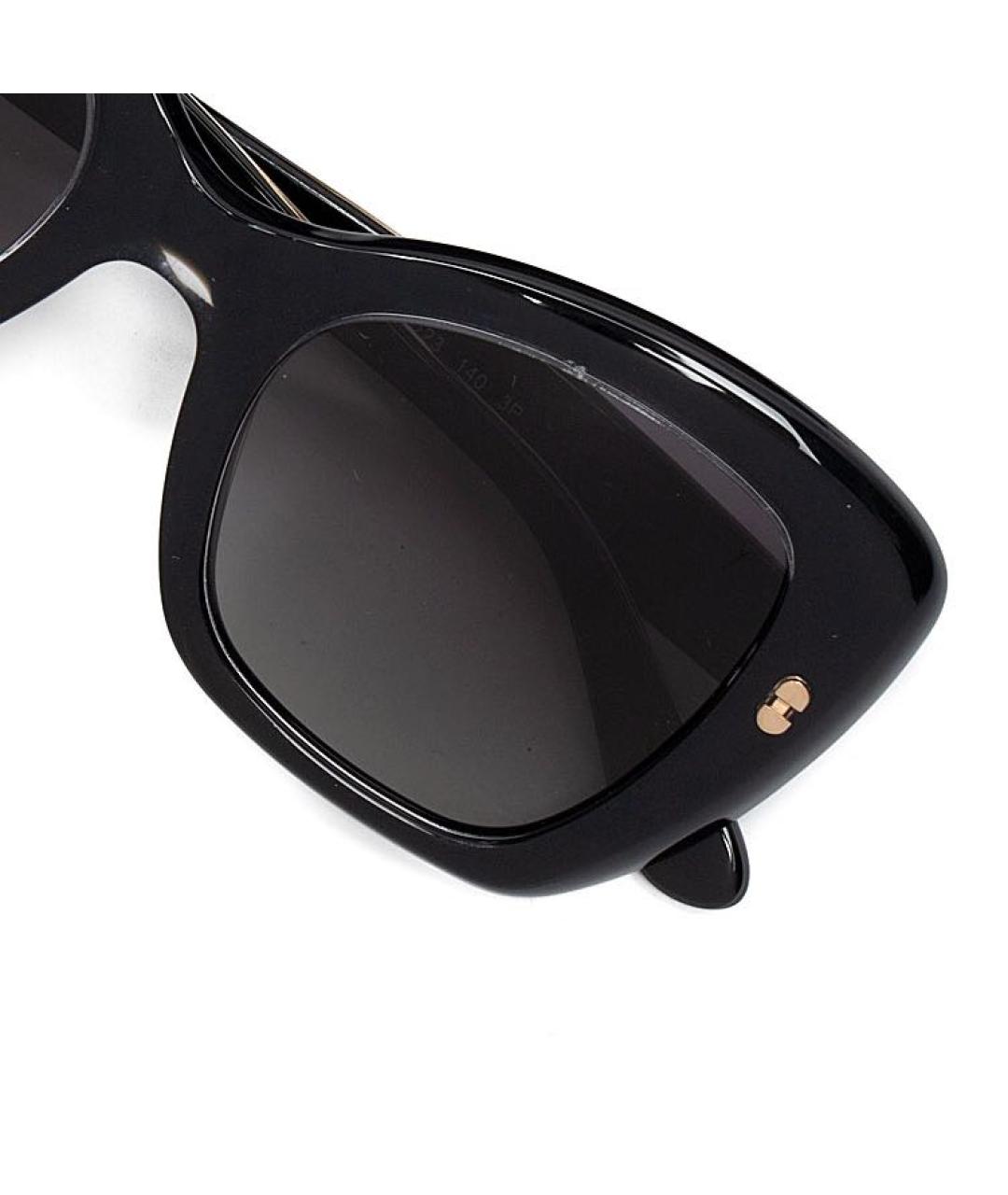 DOLCE&GABBANA Черные пластиковые солнцезащитные очки, фото 3