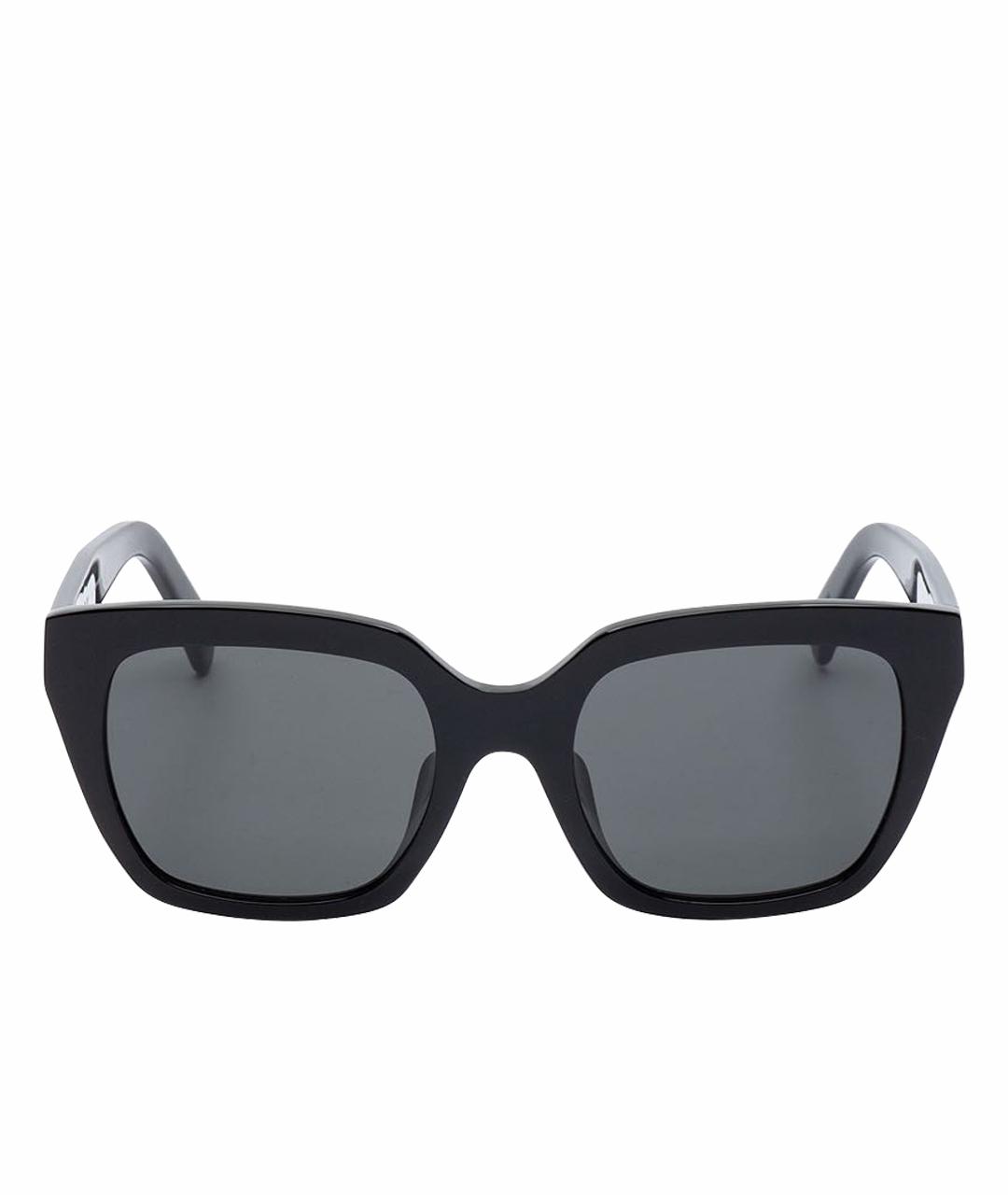 DOLCE&GABBANA Черные пластиковые солнцезащитные очки, фото 1