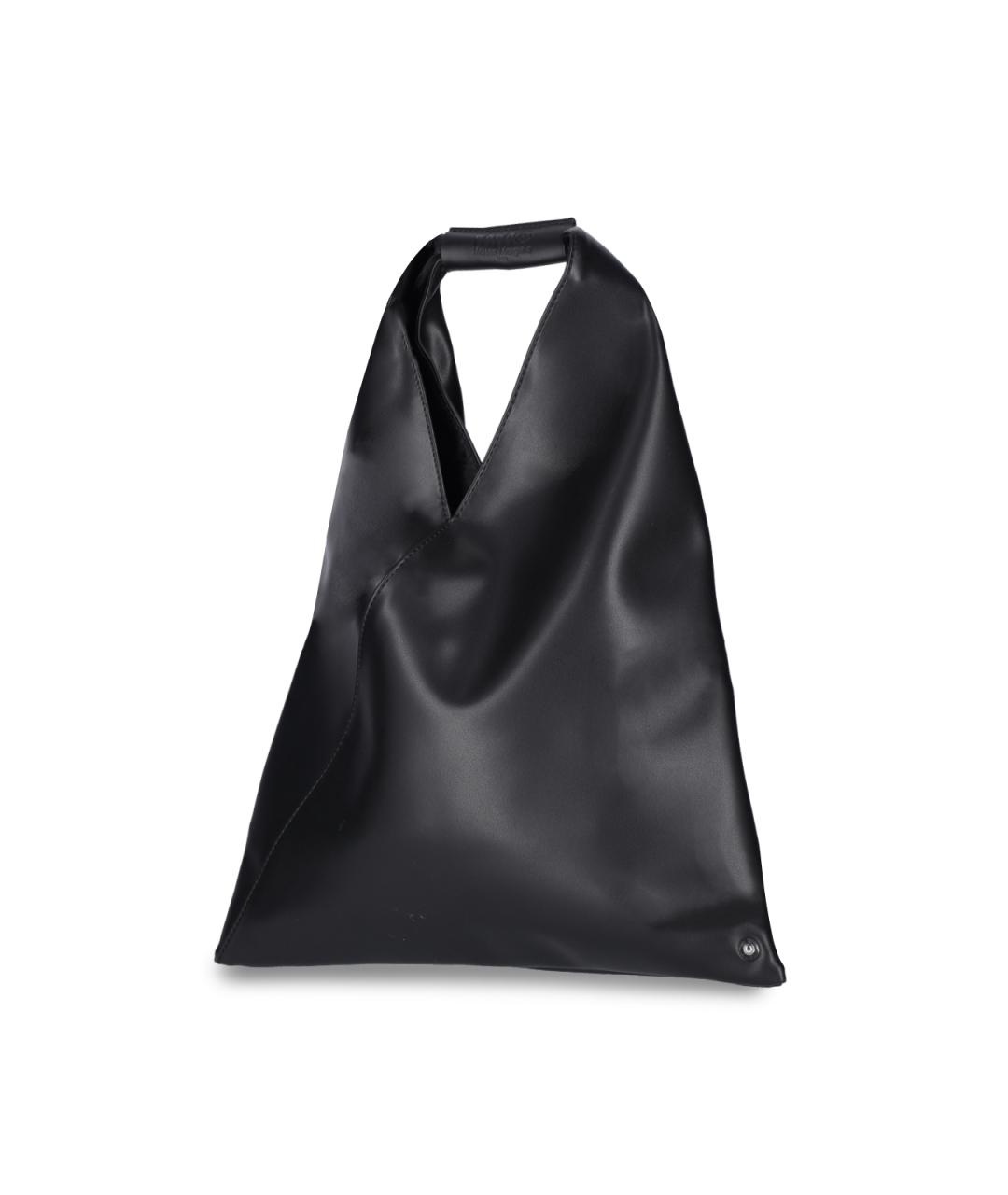 MM6 MAISON MARGIELA Черная сумка тоут, фото 2