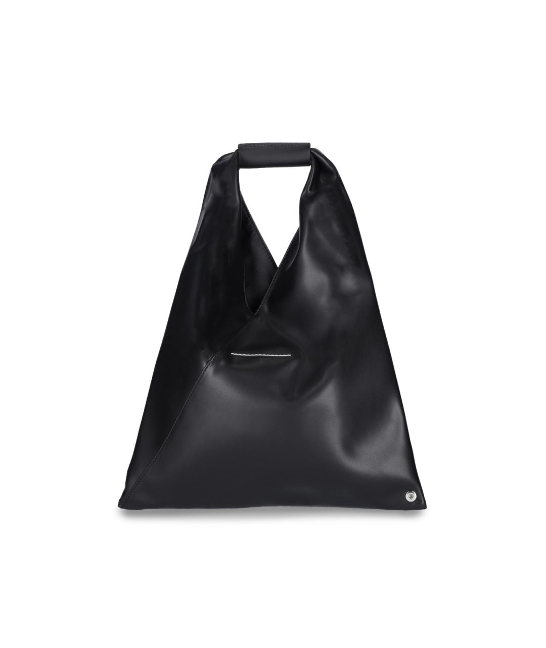 MM6 MAISON MARGIELA Черная сумка тоут, фото 3