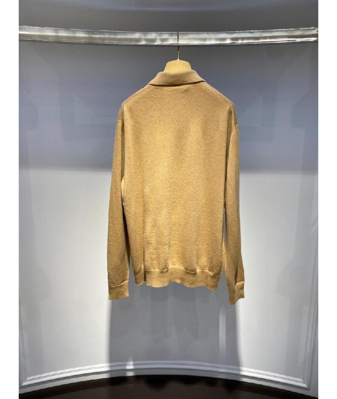 MIU MIU Горчичный джемпер / свитер, фото 2