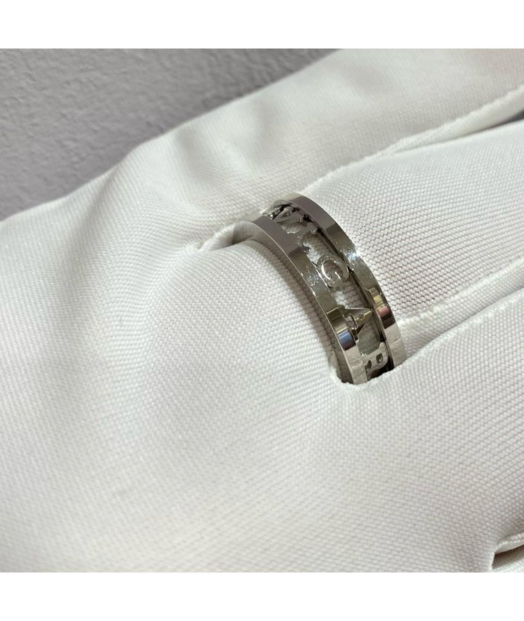 BVLGARI Белое кольцо из белого золота, фото 2