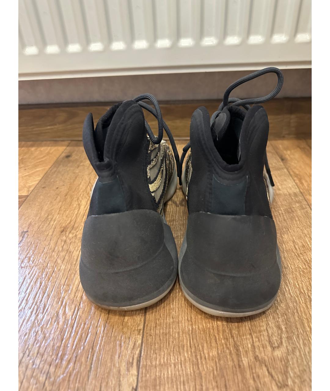 ADIDAS YEEZY Текстильные высокие кроссовки / кеды, фото 4