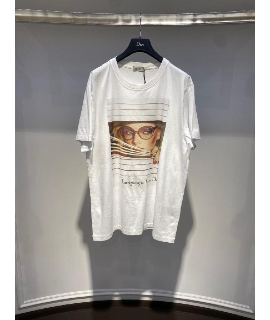 CHRISTIAN DIOR Белая футболка, фото 3