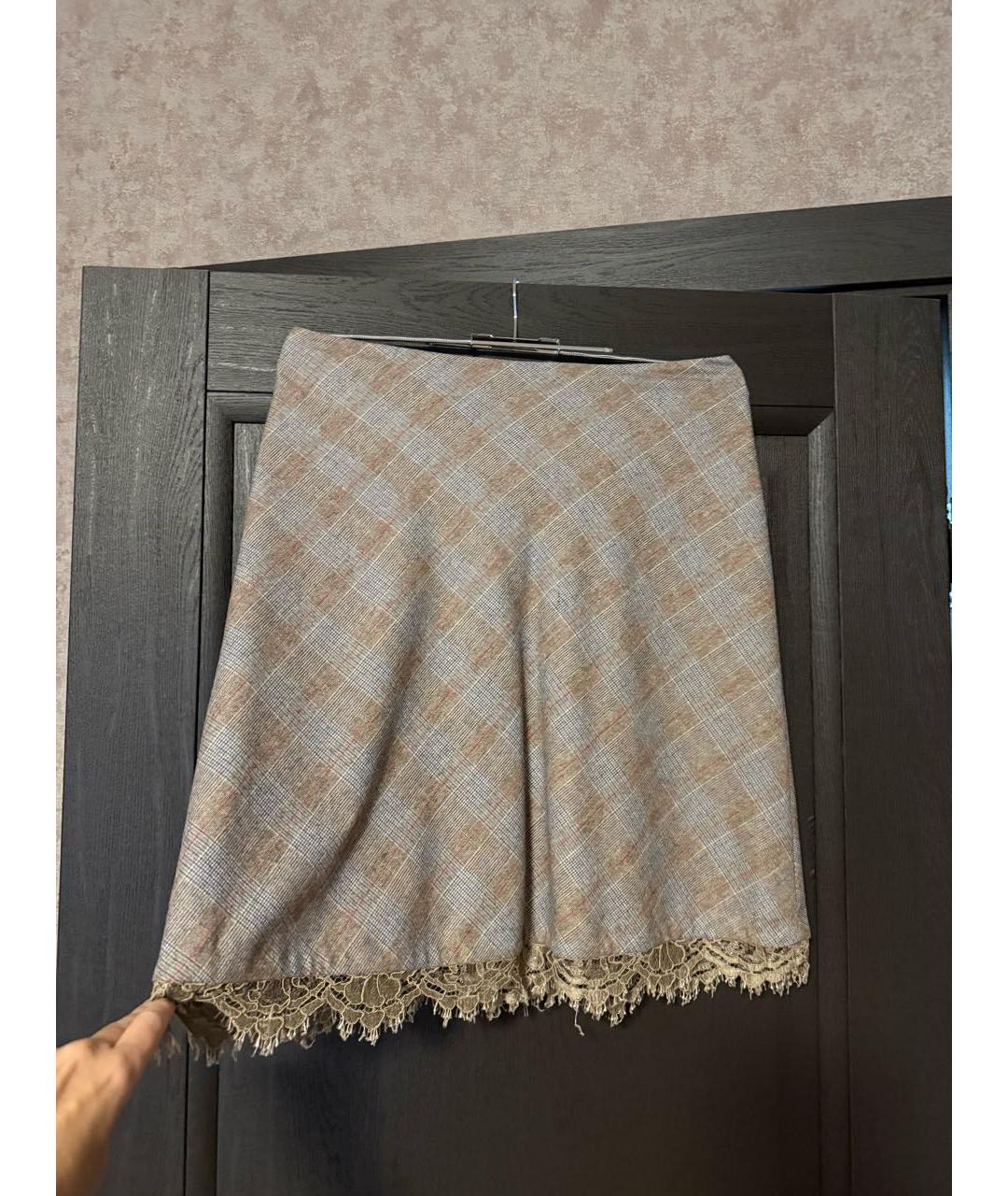 BLUMARINE Мульти юбка миди, фото 2