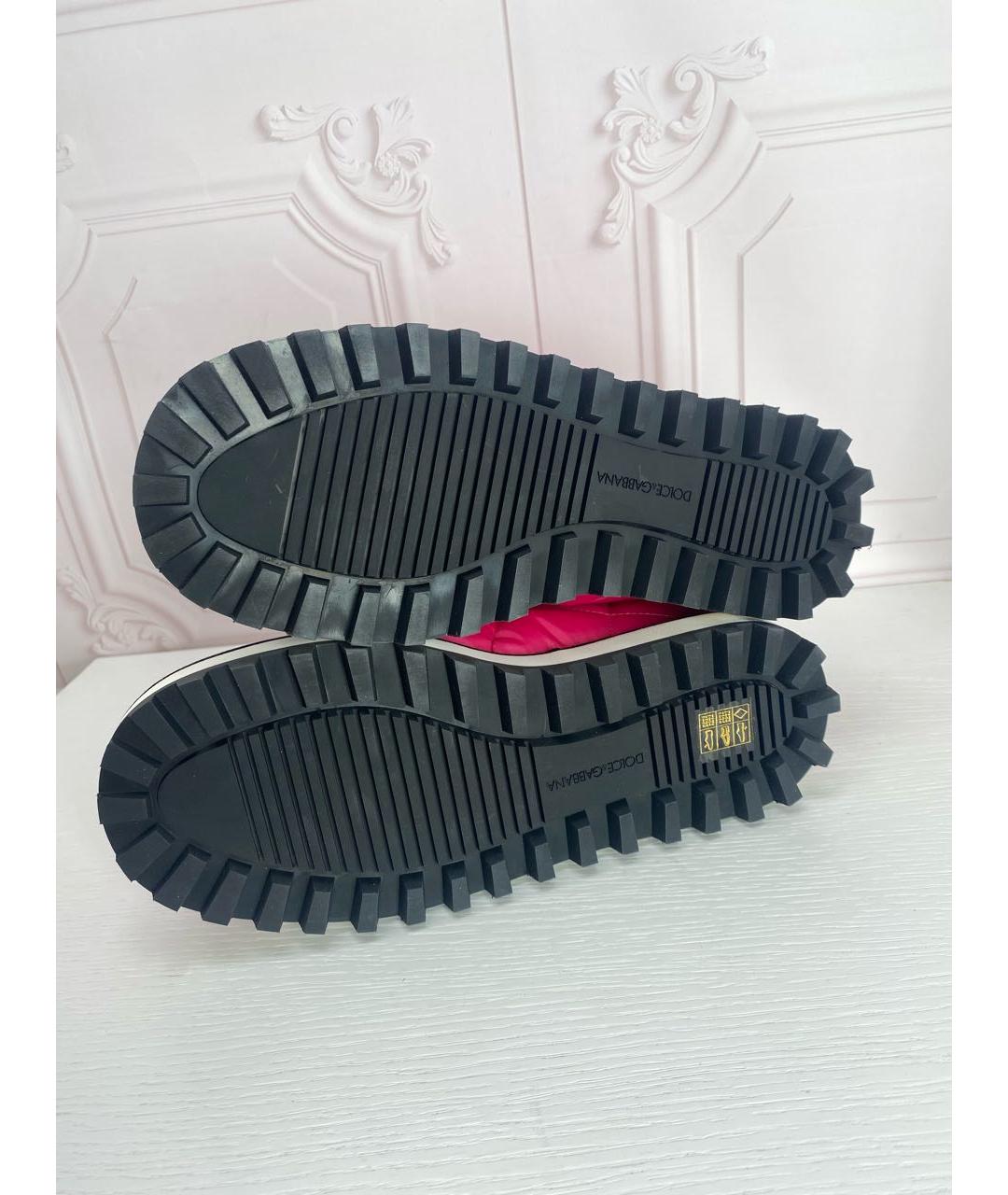 DOLCE&GABBANA Розовые сапоги, фото 6