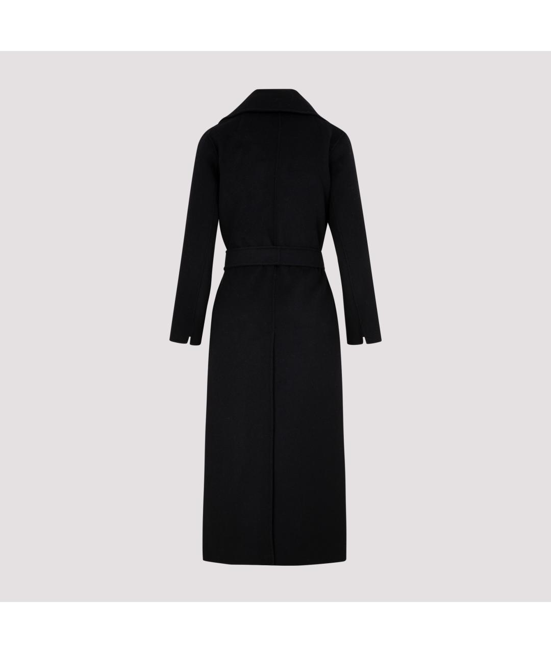 'S MAX MARA Темно-синее шерстяное пальто, фото 2