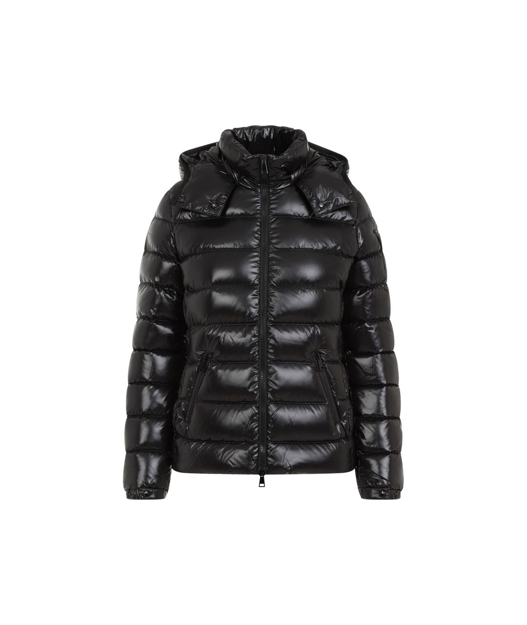 MONCLER Черная полиамидовая куртка, фото 1