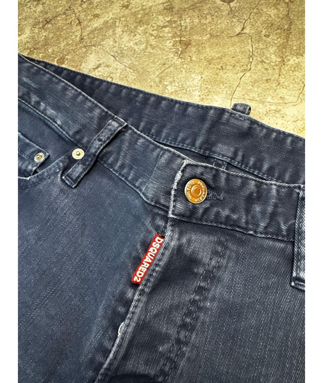 DSQUARED2 Синие джинсы, фото 4
