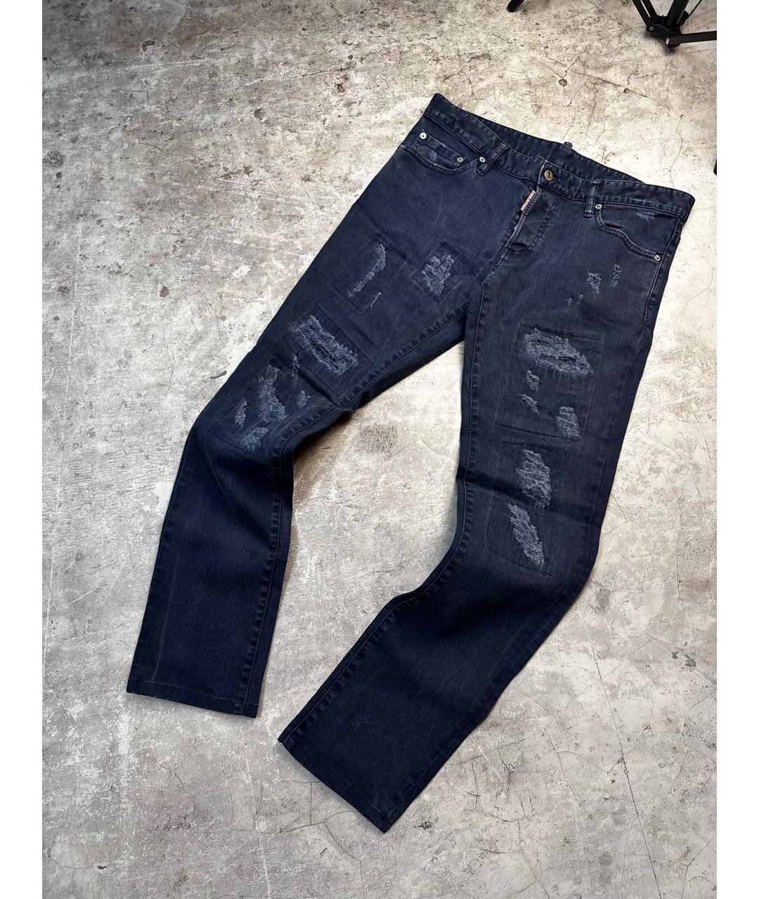 DSQUARED2 Синие джинсы, фото 8