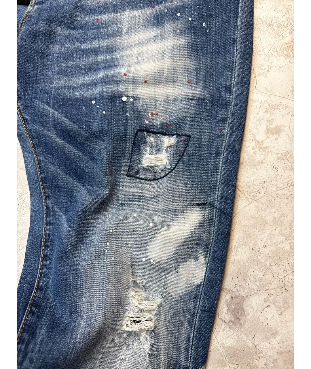 DSQUARED2 Синие джинсы, фото 3