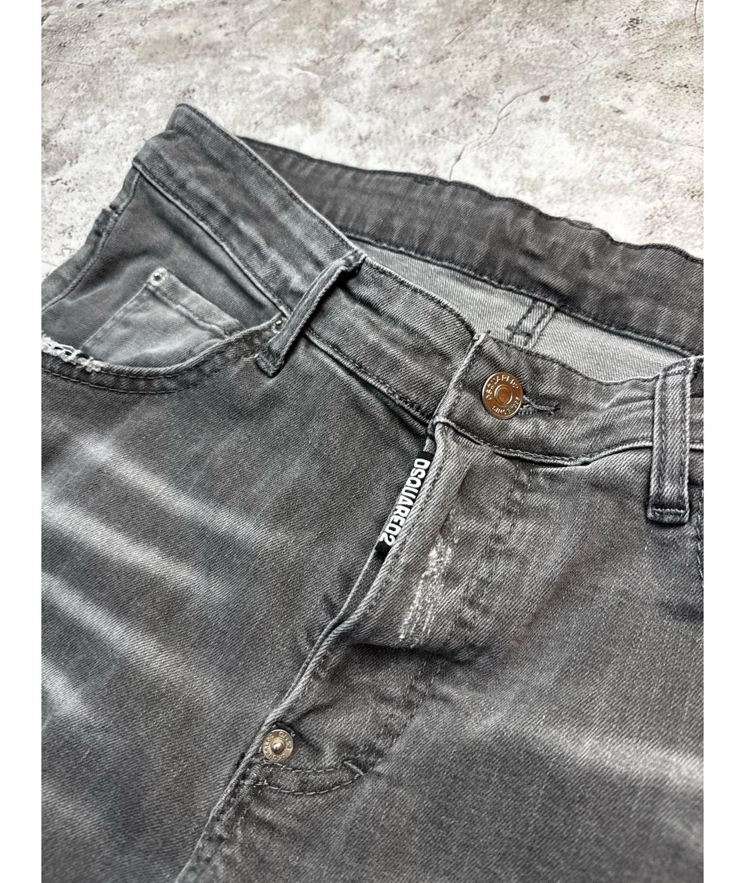 DSQUARED2 Серые джинсы, фото 4