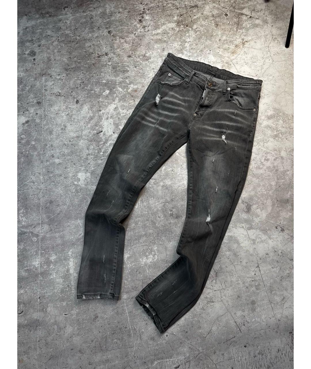 DSQUARED2 Серые джинсы, фото 9