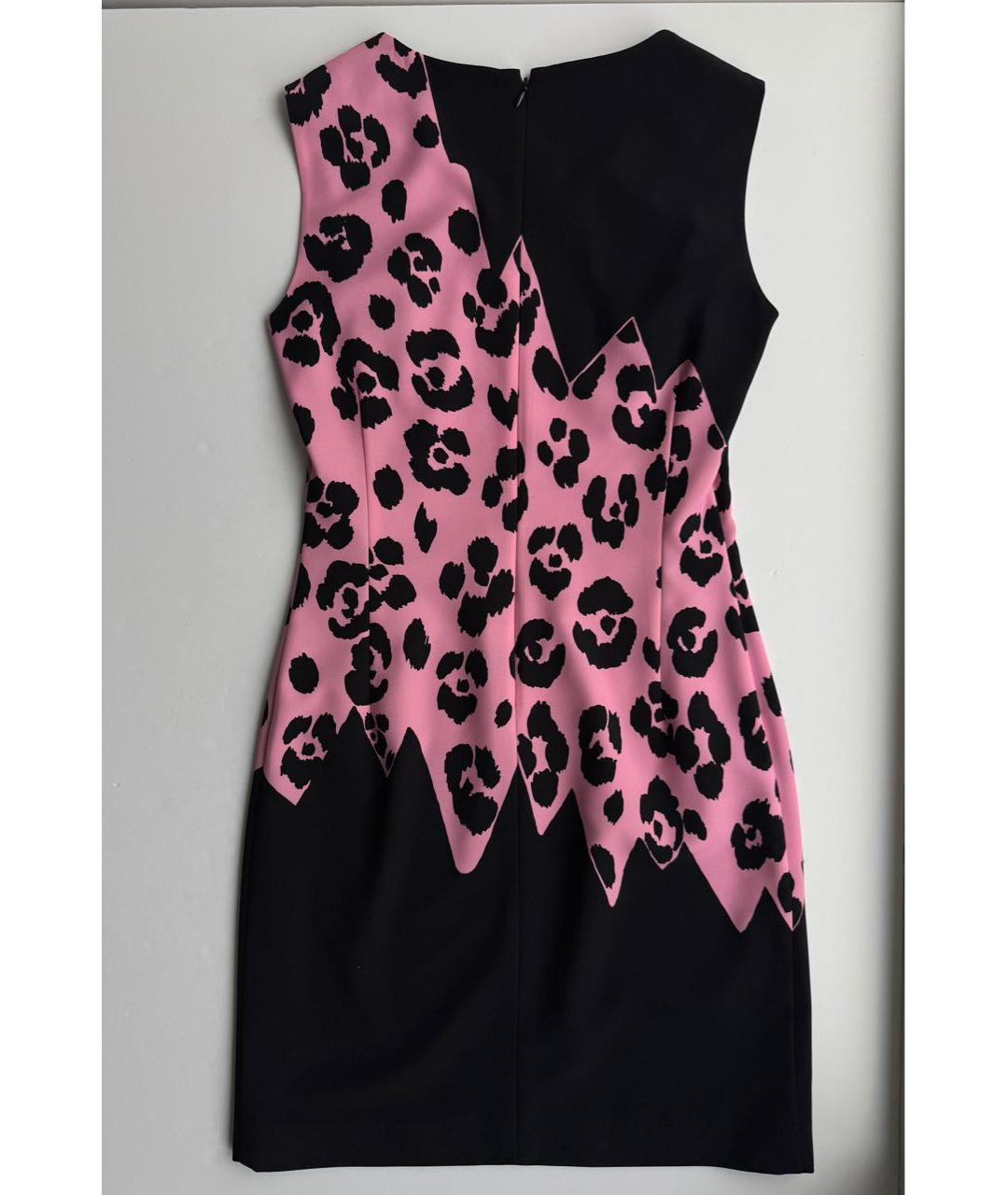 MOSCHINO Мульти полиэстеровое платье, фото 2