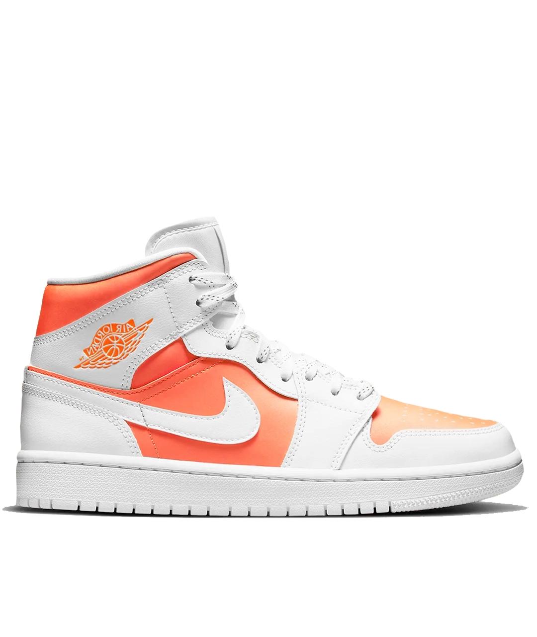 JORDAN Белые кожаные кроссовки, фото 1