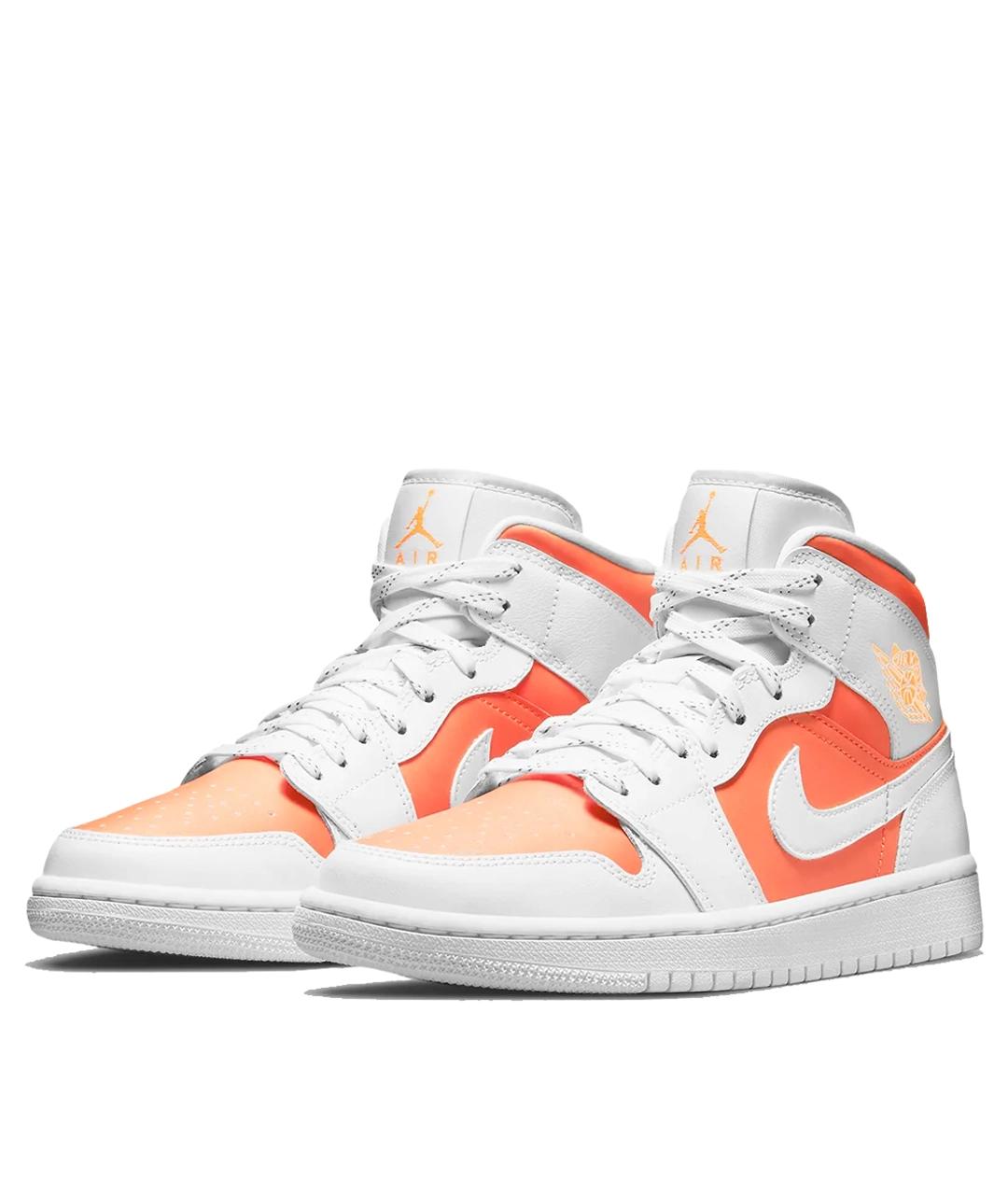 JORDAN Белые кожаные кроссовки, фото 2