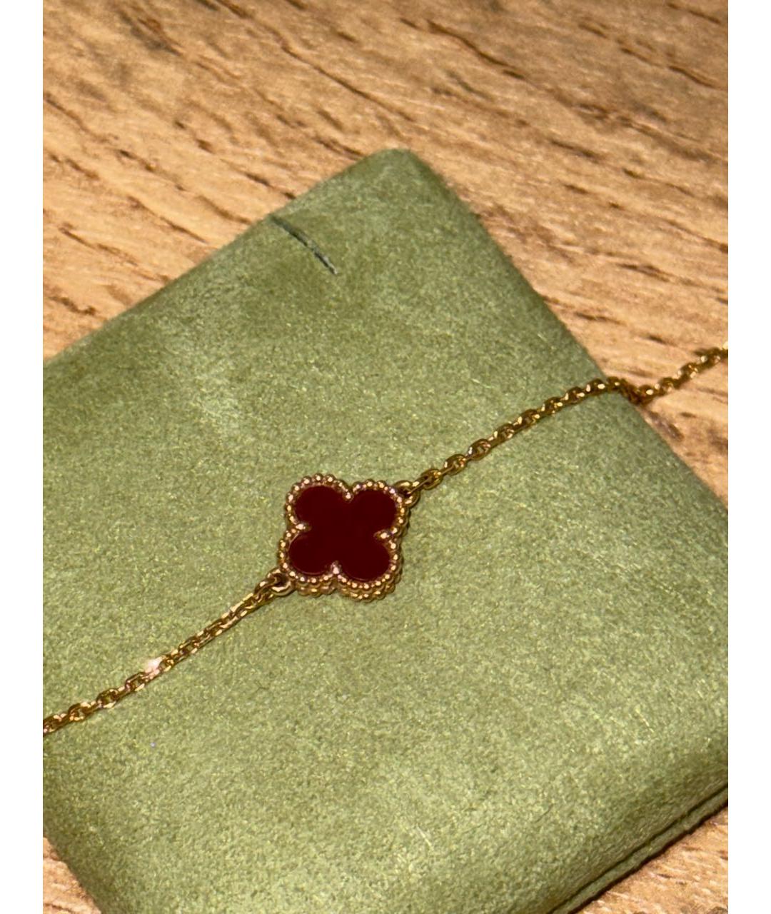 VAN CLEEF & ARPELS Красный браслет из розового золота, фото 3