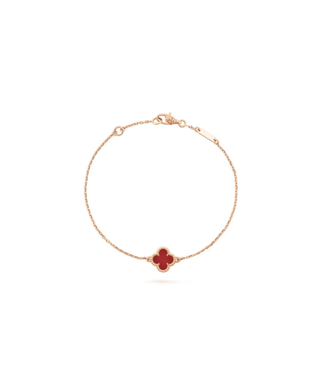 VAN CLEEF & ARPELS Красный браслет из розового золота, фото 1