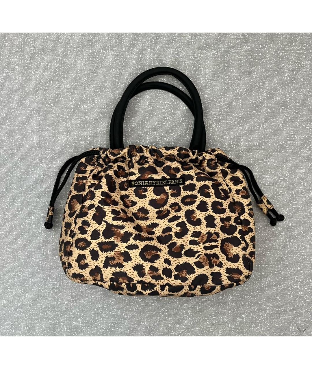 SONIA RYKIEL Коричневая сумка с короткими ручками, фото 8