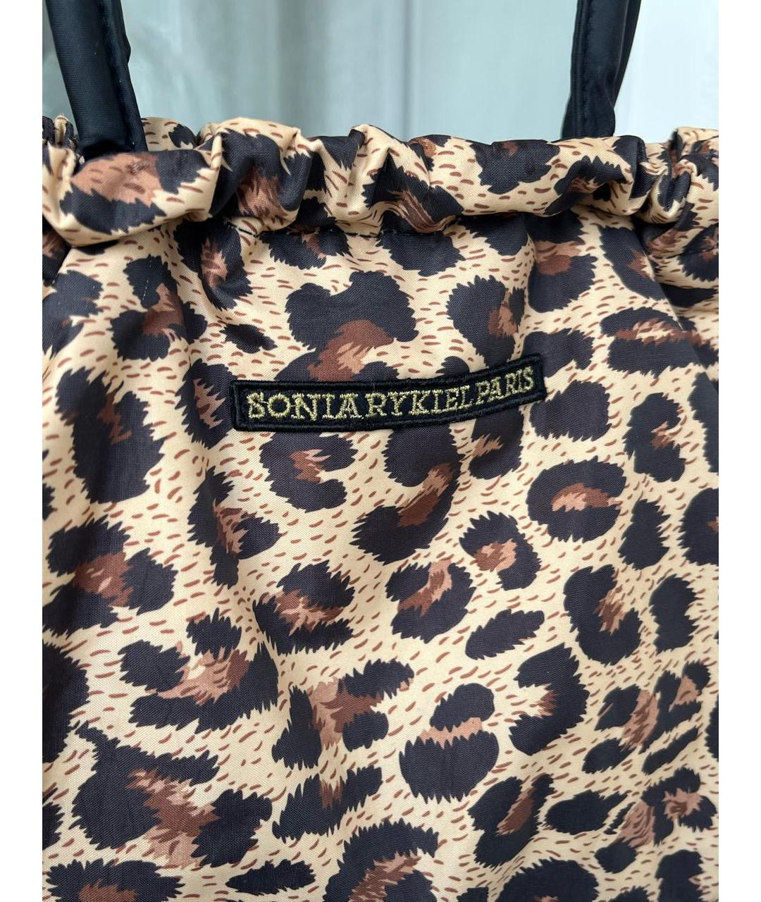 SONIA RYKIEL Коричневая сумка с короткими ручками, фото 4