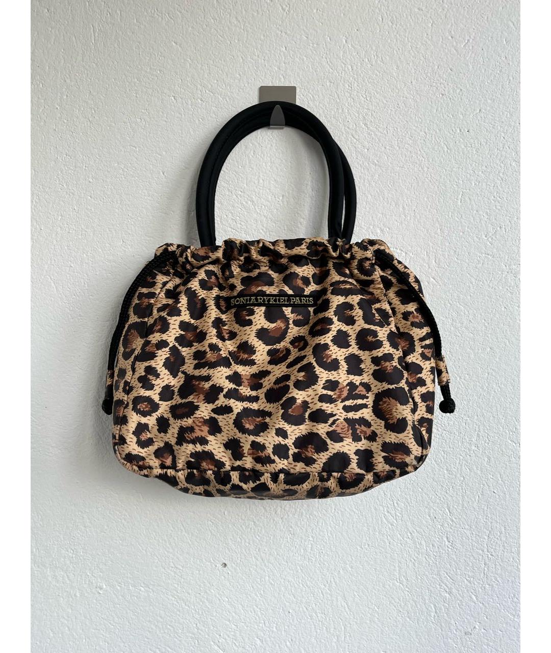 SONIA RYKIEL Коричневая сумка с короткими ручками, фото 3